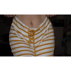 STARS ABOVE - Striped Pajama Shorts